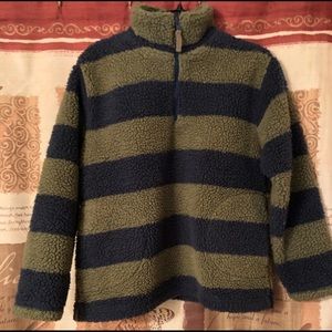 Mini Boden sz 9/10 Shaggy 1/4 zip